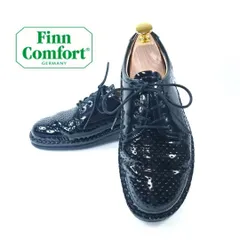 フィンコンフォート Finn Comfortドレスシューズ エナメル パンチング 3 1/2 レディース レースアップ hws00747