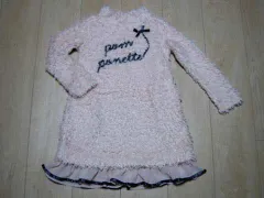 ポンポネット pom ponette アウトレット 子供服 女の子 120cm 長袖 ワンピース ピンク ニット 秋 冬 ★3 冬服 ガールズ 女児 キッズ 【中古】 ユーズド リサイクル 古着 こども