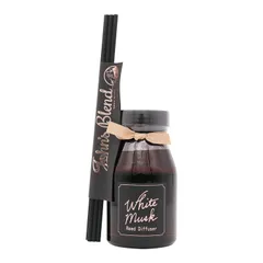 John's Blend(ジョンズブレンド) ルームフレグランス リードディフューザー 限定デザイン OA-JON-52-1 ホワイトムスク 140ミリリットル (x 1) 