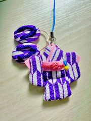 【4】着物と草履のストラップ＊／和風小物／ハンドメイド