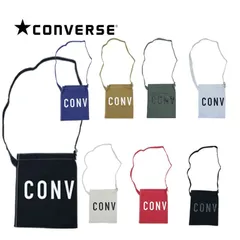CONVERSEコンバースラウンドロゴショルダーバッグキャンバス