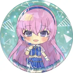 【中古】バッジ・ピンズ 巡音ルカ 「プロジェクトセカイ カラフルステージ! feat.初音ミク×ローソン キャンペーン ホログラム缶バッジC」