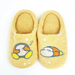 星のカービィ ワドルディ おやすみカービィ ルームシューズ スリッパ もこもこ あったかのサムネイル