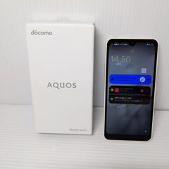 【中古品】AQUOS wish2 SH-51C docomo ホワイト〇YR-51787〇