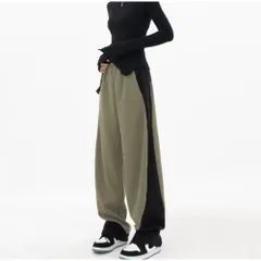 ☆ グリーン×ブラックライン ☆ Mサイズ ☆ ジャージパンツ フィットネスウェア レディース おしゃれ ジャージパンツ レディース パンツ ズンバウェア ズンバ ジャージ カーブパンツ フィットネスウェア ルームウェア ルームウエア バナナパンツ