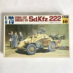 未組立 フジミ模型 FUJIMI 1/76 ドイツ軽装甲車 222 Sd.Kfz.222 プラモデル WA10