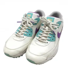 ★値下げ★ナイキ ゴルフシューズ 白×パープル エアマックス90 CZ2434-133 スパイクレス メンズ 27.0 ゴルフウェア NIKE