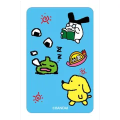 【メール便】たまごっち シール まじかる百貨店ステッカー ブルー 2 カルチュア エンタテインメント 絵が動く 変化 キャラクター グッズ 