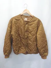 ◇ ⊇ SM2 サマンサ モスモス キルティング 長袖 中綿 ジャケット サイズF ブラウン系 レディース E  【1506250012699】