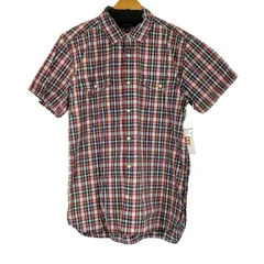 トミーヒルフィガー TOMMY HILFIGER CUSTOM FIT S/S チェックシャツ メンズ JPN：L 