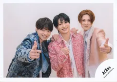 【中古】生写真(STARTO) ACEes/那須雄登・作間龍斗・佐藤龍我/横型・上半身/プロフィール写真撮影オフショット2025 第2弾/公式生写真