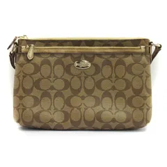 極美品 コーチ COACH ショルダー ポーチ ポシェット レザーF52657 楽天市場】コーチ F52657 シグネチャー ショルダーバッグ PVC