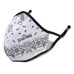 スポルディング フェイスマスク バンダナ ホワイト フリー #16-001BW SPALDING 新品 未使用のサムネイル