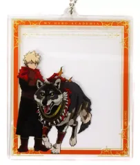 【中古】キーホルダー 爆豪勝己 描き下ろしフォトフレーム風アクリルキーホルダー 「僕のヒーローアカデミア」 AnimeJapan 2024通販限定