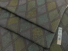 未着用　作家もの　細合俊男　モノトーン　江戸小紋　着物　124a p 2025年最新】細合俊男作の人気アイテム - メルカリ