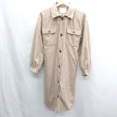 ◇ ◎ ehka sopo エヘカソポ ロング丈 キレイめ シンプル 長袖 コート サイズF ベージュ レディース E  【1407020069366】のサムネイル