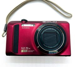 動作未確認】デジカメ CASIO EX-ZR800 レッド - メルカリ