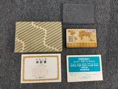 P41-20251014-85 SEIKO セイコー DA711 ワールドタイム ボイス アラームカード トラベルクロック 昭和レトロ