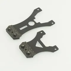 ミニ四駆 カーボン製 ジャンフー魚尾スイングセット キャッチャーダンパー（MS/MSL/FMA/VZ対応）