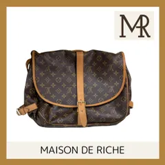 【バッグ】LOUIS VUITTON ルイ ヴィトン モノグラム ソミュール35 ショルダーバッグ 斜め掛けショルダー M42254