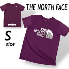THE NORTH FACE ザ・ノースフェイス レディース Tシャツ S カットソー ロゴプリント NTW3197OU ゴールドウィン アウトドア  パープル系 (D032)★