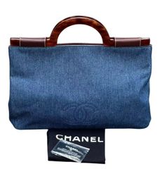 希少 美品 CHANEL ヴィンテージ シャネル デニム べっ甲 トートバッグ 2025年最新】シャネル デニム バッグ べっ甲の人気アイテム