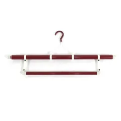 着物ハンガー 和装ハンガー えんじ 長尺タイプ 伸縮 あづま姿 着物 浴衣 タンス 着付小物 和装小物 きもの ゆかた 着付け小物 収納 整理 長襦袢 裄長 帯掛け付き dai メール便不可 法被 お祭り用品 袢纏 肉襦袢 半天 qq