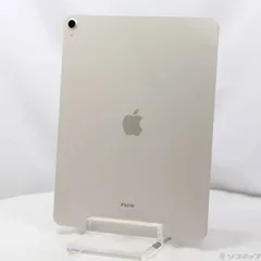 〔中古品〕 iPad Air 13インチ 第1世代 128GB スターライト MV293J／A Wi-Fi【377】