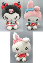 【中古】ぬいぐるみ 全3種セット ゆるかわ ぬいぐるみ ANNIVERSARY PARTY(EX) 「サンリオキャラクターズ」