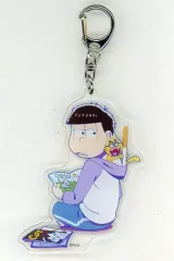 【中古】キーホルダー・マスコット(キャラクター) 一松 アクリルキーホルダー 「おそ松さん×CHURRO*STAR 第4弾」
