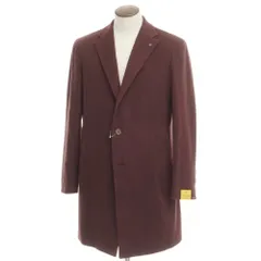 【新品】タリアトーレ TAGLIATORE COLORADO ウールカシミヤ チェスターフィールドコート ボルドー【サイズ52】【メンズ】のサムネイル