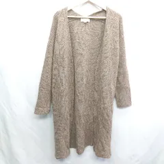 ◇ B:MING by BEAMS ビーミングバイビームス 長袖 カーディガン サイズONE ブラウン系 レディース E  【1406180103798】