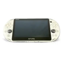 PlayStation Vita - vita  pch2000 ジャンク扱い PSVITA 本体 PCH-2000 ホワイト 水色 ジャンク扱い 部品取り