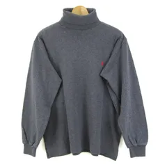 ポロバイラルフローレン ニット タートルネック トップス メンズ Mサイズ グレー系 Polo by Ralph Lauren 【中古】