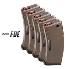 【KRYTAC】 M4 ポリマーマガジン 150連 5本入り（FDE）
