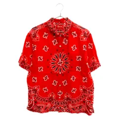 2024年最新】supreme bandana silk shirtの人気アイテム - メルカリ