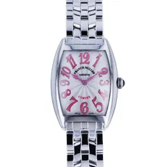 【美品】 FRANCK MULLER （フランクミュラー） ﾄﾉｰｶｰﾍﾞｯｸｽ 時計 ｸｵｰﾂ/ﾚﾃﾞｨｰｽ  Silver 1752BQZ used:Aのサムネイル