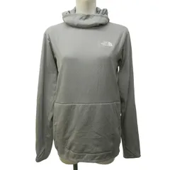 ザノースフェイス THE NORTH FACE カールサイドグリッドフーディ パーカ カットソー 裏起毛 ロゴ プリント NL72101 灰 グレー M IBO47 0209のサムネイル
