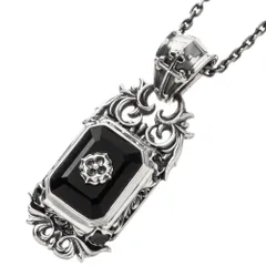 スクエアブルータイガーアイペンダント　アルテミスクラシック　ペンダントトップのみ　シルバーアクセサリー　ジェリーブランド