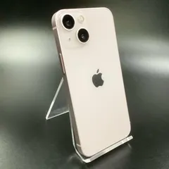 【全額返金保証】【最速発送】Apple iPhone 13 mini 128GB ピンク au 動作確認済 81%