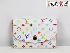 ルイヴィトン LOUIS VUITTON M13399 村上隆限定 マルチカラー ポルトモネロザリ ブロン×ピンク コインケース【未使用】コインケース