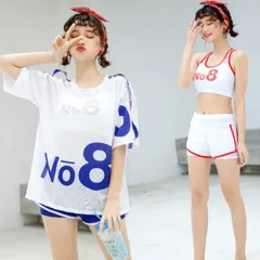 水着 体型カバー 中学生 高校生 3点セット セパレート スポーティー 学生 韓国 プール 女の子 10代 20代 30代 海 可愛い おしゃれ 水着 ショートパンツ 少女 小胸にもぴったり レディ#amyz4155