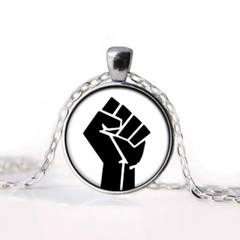 BLACK POWER ICON NECKLACE ブラックパワーネックレス