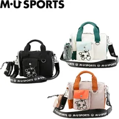 新品未使用　MUスポーツ　キャディバックとウェストポーチのセット 楽天市場】MU SPORTS MU スポーツ キャディバッグ 8.5型