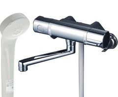 KVK サーモスタット式シャワー水栓 壁付 逆止 節湯 浴室水栓 水栓金具 FTB100KTK0 新品未開封