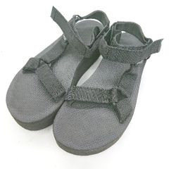 ◇ ⊂ TEVA サンダル サイズL ブラック レディース E 【1411280008447】