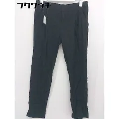◇ URBAN RESEARCH ROSSO ロッソ リネン混 パンツ サイズ36 ブラック レディース  【中古】 【1107160005988】