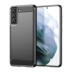 スマホケース 炭素繊維くて柔らかい TPU（ブラック）滑らかで快適な肌触り 耐衝撃 ショック 対応 おしゃれ ギャラクシー ケース エス21 ドコモsc51b 5G/SC-51B/SCG09 Galaxy S21 S21 5G 【Hbcnxny】Galaxy