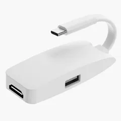 【新品・5営業日で発送】カシムラ KD268 Miracast HDMI 4K 充電用ポート付 USB-C スマホ／タブレット／PC／Nintendo Switchをテレビに映せる PD充電対応 KD-268