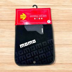 🌟新品🌟MOMO モモ ユニバーサルカーマット フロアマット 4枚セット SPORT スポーツ【ブラック】
